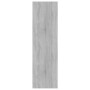 Estantería madera contrachapada gris Sonoma 80x30x103 cm en Librerías y estanterías | Comprar online en Foru.es