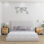 Mesitas de noche 2 uds madera maciza de mango 40x33x46 cm de vidaXL, Mesitas de noche - Ref: Foro24-345215, Precio: 160,42 €,...