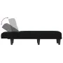 Sofá diván de tela negro de vidaXL, Divanes - Ref: Foro24-352815, Precio: 155,47 €, Descuento: %