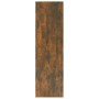 Estantería/divisor de espacios roble ahumado 100x30x103 cm en Librerías y estanterías | Comprar online en Foru.es