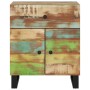 Mesita de noche madera reciclada y contrachapada 50x33x60 cm de vidaXL, Mesitas de noche - Ref: Foro24-350670, Precio: 122,75...