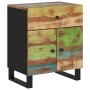 Mesita de noche madera reciclada y contrachapada 50x33x60 cm de vidaXL, Mesitas de noche - Ref: Foro24-350670, Precio: 122,75...