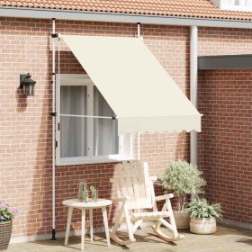 Toldo retráctil de operación manual 150 cm crema en Toldos | Comprar online en Foru.es