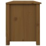 Banco zapatero madera maciza de pino marrón miel 110x38x45,5 cm en Zapateros y organizadores de calzado | Comprar online en Foru