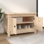 Mueble zapatero de madera maciza de pino 70x38x45,5 cm en Zapateros y organizadores de calzado | Comprar online en Foru.es
