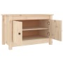 Mueble zapatero de madera maciza de pino 70x38x45,5 cm en Zapateros y organizadores de calzado | Comprar online en Foru.es