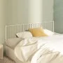 White metal headboard 200 cm by vidaXL, Headboards and footboards - Ref: Foro24-350969, Price: 41,19 €, Discount: %
