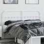 Cabecero de metal blanco 160 cm de vidaXL, Cabeceros y pies de cama - Ref: Foro24-352662, Precio: 47,69 €, Descuento: %