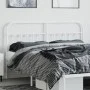 Kopfteil aus weißem Metall, 160 cm von vidaXL, Kopf- und Fußteile - Ref: Foro24-352662, Preis: 46,92 €, Rabatt: %