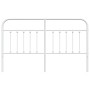 Cabecero de metal blanco 160 cm de vidaXL, Cabeceros y pies de cama - Ref: Foro24-352662, Precio: 47,69 €, Descuento: %