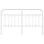 Kopfteil aus weißem Metall, 160 cm von vidaXL, Kopf- und Fußteile - Ref: Foro24-352662, Preis: 46,92 €, Rabatt: %