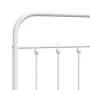 Kopfteil aus weißem Metall, 160 cm von vidaXL, Kopf- und Fußteile - Ref: Foro24-352662, Preis: 46,92 €, Rabatt: %