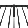 Estructura de cama con cabecero metal negro 75x190 cm de vidaXL, Camas y somieres - Ref: Foro24-350854, Precio: 65,22 €, Desc...