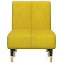 Sofá diván de terciopelo amarillo de vidaXL, Divanes - Ref: Foro24-352797, Precio: 150,94 €, Descuento: %