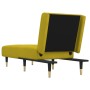 Sofá diván de terciopelo amarillo de vidaXL, Divanes - Ref: Foro24-352797, Precio: 150,94 €, Descuento: %