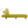 Sofá diván de terciopelo amarillo de vidaXL, Divanes - Ref: Foro24-352797, Precio: 150,94 €, Descuento: %