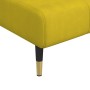 Sofá diván de terciopelo amarillo de vidaXL, Divanes - Ref: Foro24-352797, Precio: 150,94 €, Descuento: %