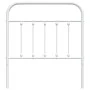 White metal headboard 90 cm by vidaXL, Headboards and footboards - Ref: Foro24-352655, Price: 33,19 €, Discount: %