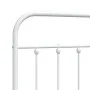 White metal headboard 90 cm by vidaXL, Headboards and footboards - Ref: Foro24-352655, Price: 33,19 €, Discount: %