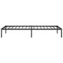 Estructura de cama de metal negro 80x200 cm de vidaXL, Camas y somieres - Ref: Foro24-350837, Precio: 70,58 €, Descuento: %