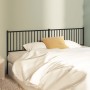 Cabecero de metal negro 200 cm de vidaXL, Cabeceros y pies de cama - Ref: Foro24-350902, Precio: 42,58 €, Descuento: %