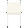 Toldo retráctil de operación manual 150 cm crema en Toldos | Comprar online en Foru.es