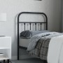 Cabecero de metal negro 75 cm de vidaXL, Cabeceros y pies de cama - Ref: Foro24-352604, Precio: 28,50 €, Descuento: %