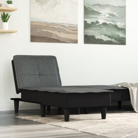 Sofá diván de tela gris oscuro de vidaXL, Divanes - Ref: Foro24-352841, Precio: 139,27 €, Descuento: %