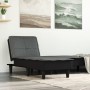 Sofá diván de tela gris oscuro de vidaXL, Divanes - Ref: Foro24-352841, Precio: 139,27 €, Descuento: %