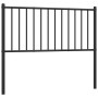 Cabecero de metal negro 80 cm de vidaXL, Cabeceros y pies de cama - Ref: Foro24-350891, Precio: 21,59 €, Descuento: %