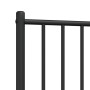 Cabecero de metal negro 80 cm de vidaXL, Cabeceros y pies de cama - Ref: Foro24-350891, Precio: 21,59 €, Descuento: %
