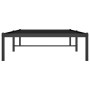 Estructura de cama de metal negro 90x190 cm de vidaXL, Camas y somieres - Ref: Foro24-350838, Precio: 66,74 €, Descuento: %
