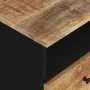 Mesita de noche madera maciza mango y madera contrachapada de vidaXL, Mesitas de noche - Ref: Foro24-350648, Precio: 74,54 €,...