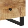 Mesita de noche madera maciza mango y madera contrachapada de vidaXL, Mesitas de noche - Ref: Foro24-350648, Precio: 74,54 €,...