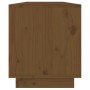 Mueble de TV madera maciza de pino marrón miel 110,5x34x40 cm en Muebles TV | Comprar online en Foru.es