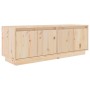Mueble de TV de madera maciza de pino 110x34x40 cm en Muebles TV | Comprar online en Foru.es