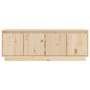 Mueble de TV de madera maciza de pino 110x34x40 cm en Muebles TV | Comprar online en Foru.es