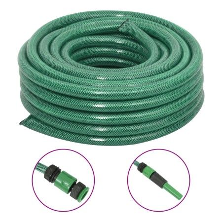 Manguera de jardín con accesorios PVC verde 0,75" 50 m de vidaXL, Mangueras de jardín - Ref: Foro24-154384, Precio: 67,94 €, ...