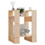 Estantería/divisor de espacios madera maciza pino 41x35x57 cm en Librerías y estanterías | Comprar online en Foru.es