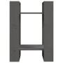 Estantería/divisor de espacios madera pino gris 41x35x57 cm en Librerías y estanterías | Comprar online en Foru.es