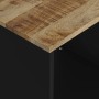 Mesa de centro madera maciza mango y contrachapada 40x31x46 cm de vidaXL, Mesas de centro - Ref: Foro24-350640, Precio: 36,98...