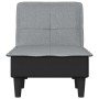 Sofá diván de tela gris claro de vidaXL, Divanes - Ref: Foro24-352840, Precio: 129,30 €, Descuento: %