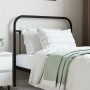 Cabecero de metal negro 100 cm de vidaXL, Cabeceros y pies de cama - Ref: Foro24-352607, Precio: 30,56 €, Descuento: %