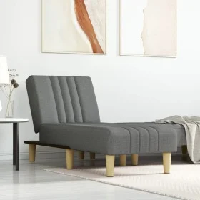 Sofá diván de tela gris oscuro de vidaXL, Divanes - Ref: Foro24-352823, Precio: 151,47 €, Descuento: %