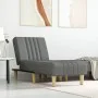 Sofá diván de tela gris oscuro de vidaXL, Divanes - Ref: Foro24-352823, Precio: 151,47 €, Descuento: %