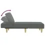 Sofá diván de tela gris oscuro de vidaXL, Divanes - Ref: Foro24-352823, Precio: 151,47 €, Descuento: %