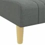 Sofá diván de tela gris oscuro de vidaXL, Divanes - Ref: Foro24-352823, Precio: 151,47 €, Descuento: %