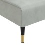 Sofá diván de terciopelo gris claro de vidaXL, Divanes - Ref: Foro24-352808, Precio: 157,03 €, Descuento: %