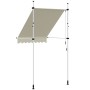 Toldo retráctil de operación manual 150 cm crema en Toldos | Comprar online en Foru.es