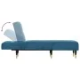 Sofá diván de terciopelo azul de vidaXL, Divanes - Ref: Foro24-352807, Precio: 165,35 €, Descuento: %